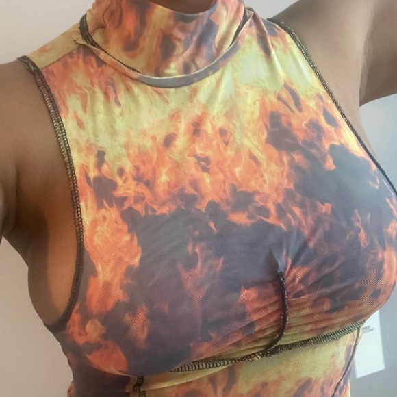 Urban Outfitters Nyx Turtleneck Tank Top - Picture 2 of 6